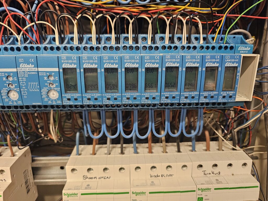 Eltako domotica sturing geïnstalleerd door Elec Support